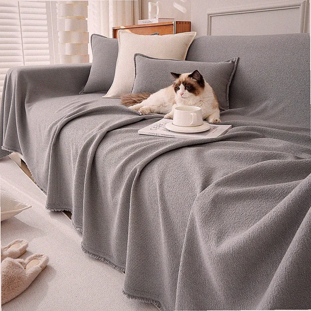 Slashop Waterproof AquaLux Sofa/Couch Cover Pet Owners 75x90 Grey MSRp $130